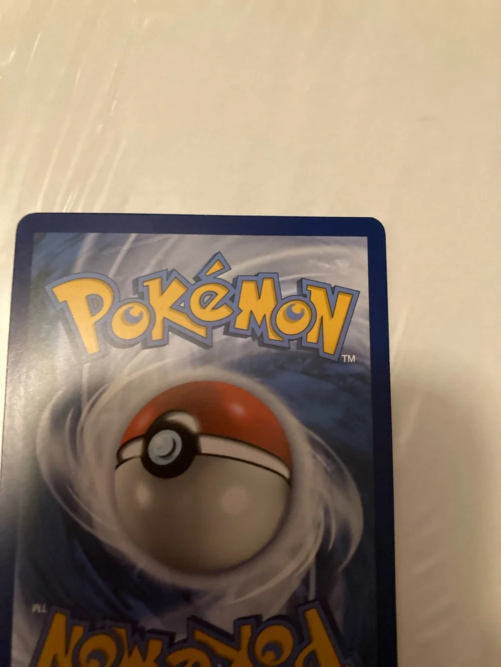 Pokemon Water Basic Energy Holo Blue Silver